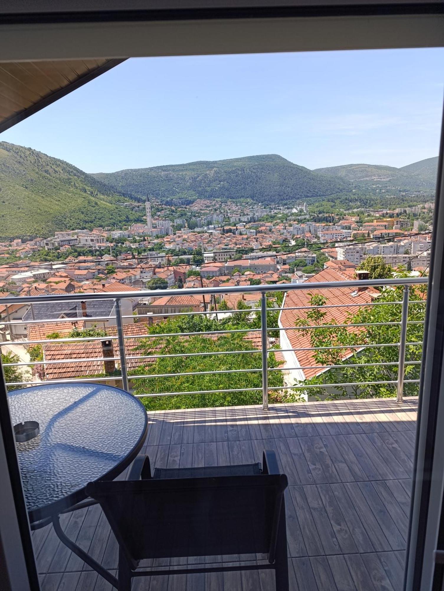 View Of The City - Studio Apartment 2 Mostar Exterior foto